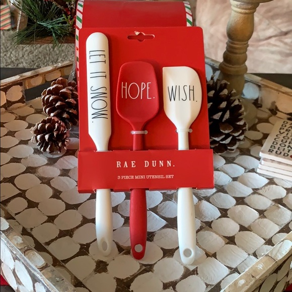 š„1 DAY SALE! Rae Dunn 3 Piece Mini Utensil Set